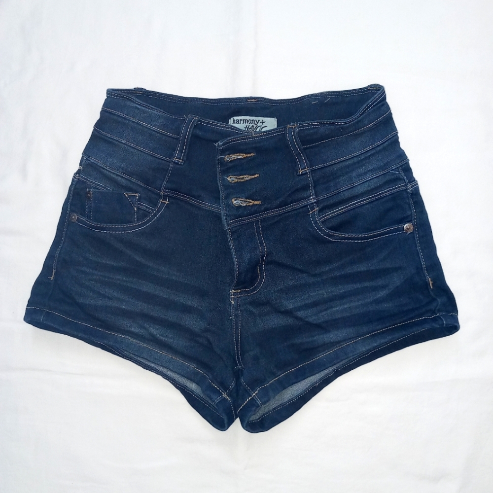 High waisted short shorts